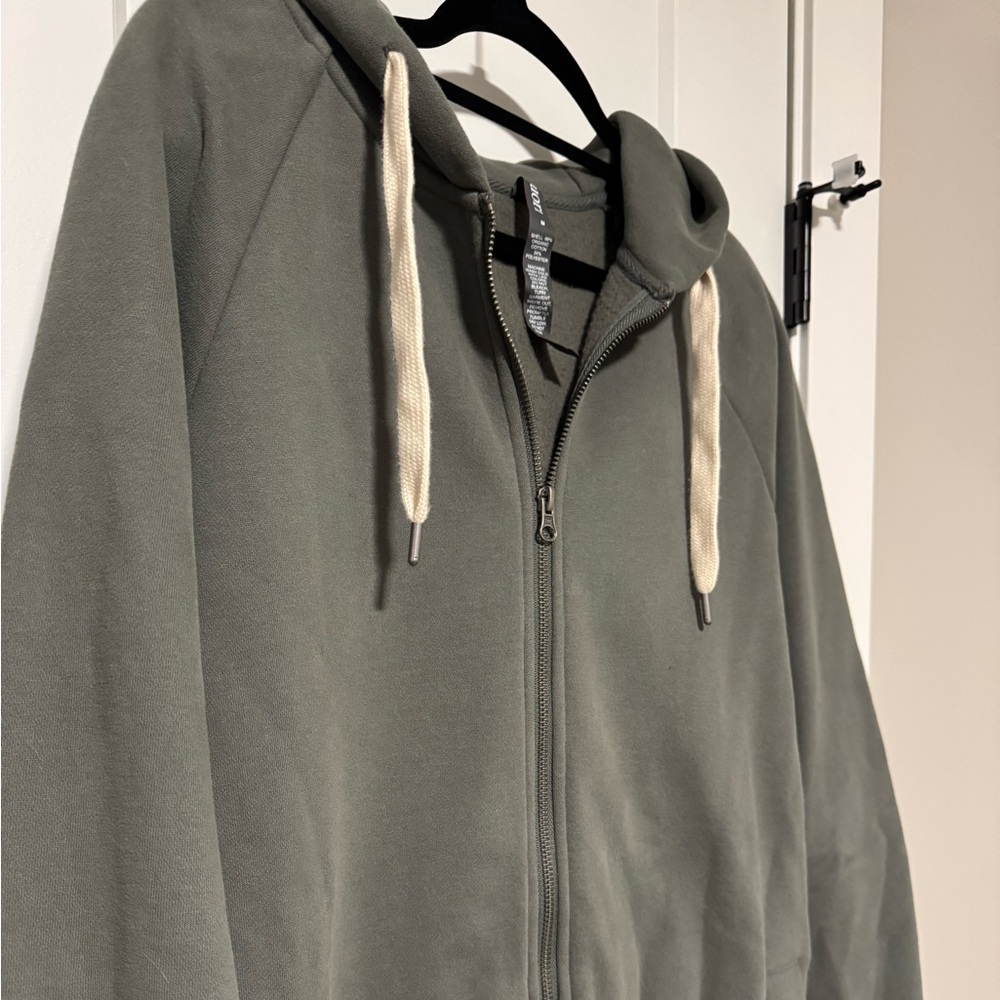 Vuori Sage Green Restore Zip-Up Hoodie - Picture 4 of 8